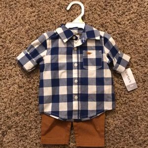 3Mons Boy Outfit “Carter’s” Brand, Never Worn.